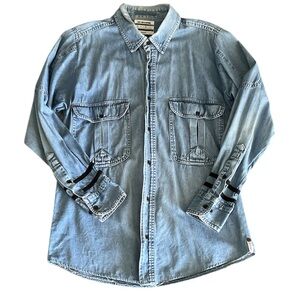 One Teaspoon Vintage Blue western denim shirt